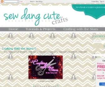 Sewdangcutecrafts.com(Sew Dang Cute Crafts) Screenshot