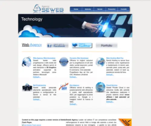 Seweb.org(Seweb Agency) Screenshot