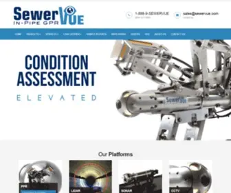 Sewervue.com(SewerVUE Technology) Screenshot
