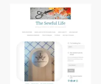 Sewfullife.com(Inspiring you to enjoy an easy) Screenshot