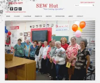 Sewhut.com(SEW Hut) Screenshot