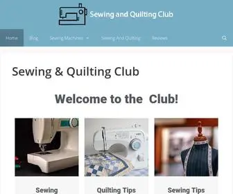 Sewingandquiltingclub.com(Sewing And Quilting Club) Screenshot