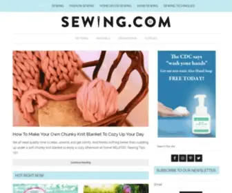 Sewing.com(Learn How To Sew at) Screenshot
