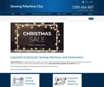 Sewingmachinecity.com.au(Sewing Machine City) Screenshot