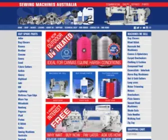 Sewingmachinesaustralia.com.au(Heavy Duty Industrial Sewing Machine Australia) Screenshot