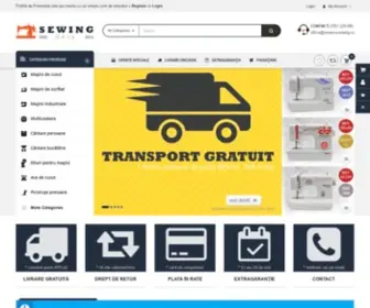 Sewing.ro(Mașini de cusut Casnice și Industriale) Screenshot