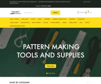 Sewingsupplydepot.com(Leather & Sewing Supply Depot) Screenshot