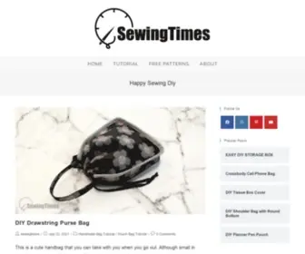 Sewingtimes.net(Happy Sewing Diy) Screenshot