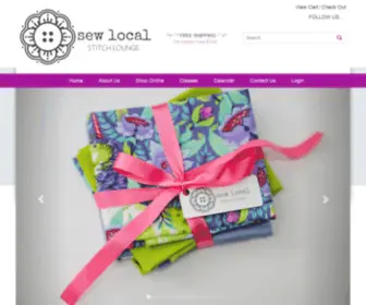 Sewlocal.ca(Sew Local Stitch Lounge) Screenshot