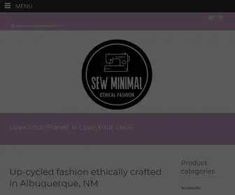 Sewminimal.com(Ethical Fashion) Screenshot