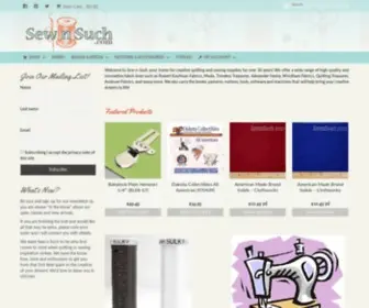 Sewnsuch.com(Sewnsuch) Screenshot