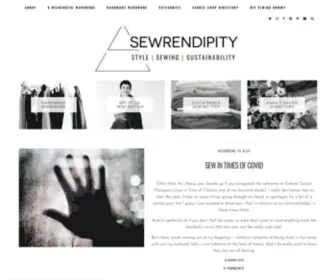 Sewrendipity.com(STYLE) Screenshot