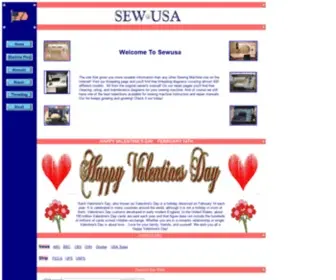 Sewusa.com(Sewing Machine Manuals and Free Threading Diagrams from Sewusa) Screenshot