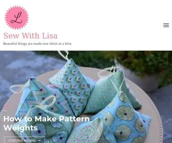 Sewwithlisa.com(Sew With Lisa) Screenshot