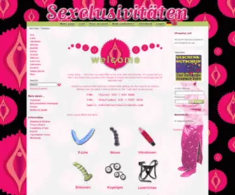 Sexclusivitaeten.net(On und Offline Shopping) Screenshot