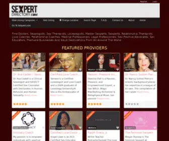 Sexpertdirectory.com(Sexpertdirectory) Screenshot