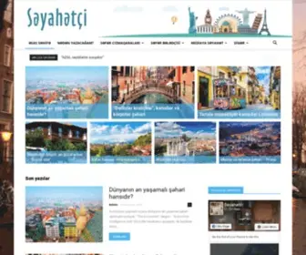 Seyahetchi.com(Əsas Səhifə) Screenshot