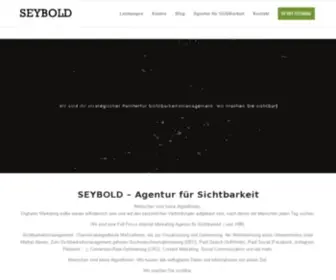 Seybold.de(SEO Agentur Stuttgart) Screenshot