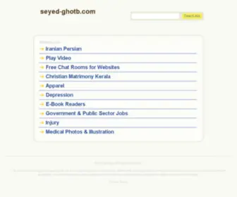 Seyed-Ghotb.com(Seyed Ghotb) Screenshot