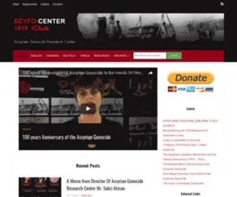 Seyfocenter.com(Assyrian Genocide Research Center) Screenshot