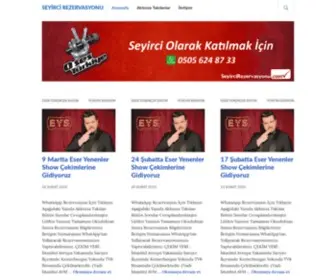 Seyircirezervasyonu.com(Seyirci rezervasyonu) Screenshot