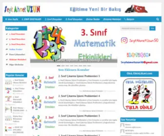 Seyitahmetuzun.com(Seyit Ahmet Uzun) Screenshot
