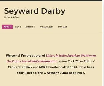 Seywarddarby.com(Writer & Editor) Screenshot