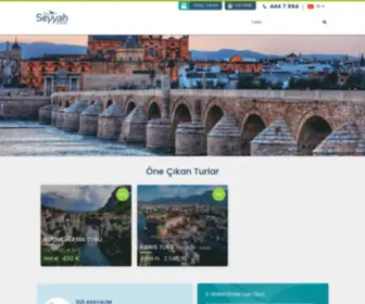 Seyyahtur.com.tr(Seyyah Turizm Organizasyon Tic) Screenshot
