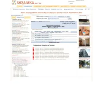 Sezamka.kiev.ua(Купить квартиру в Киеве вторичный рынок) Screenshot