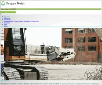 Sezgenmetal.com(Sezgen Metal) Screenshot