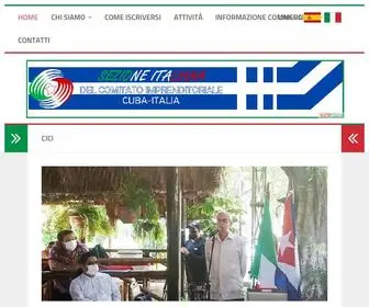 Sezione-Italiana-Cici.org(CICI) Screenshot