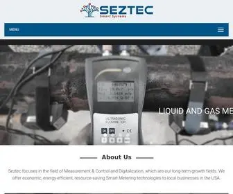 Seztec.com(Seztec USA Home) Screenshot