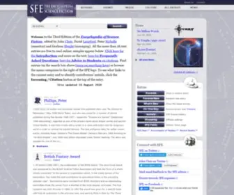 SF-Encyclopedia.com(Tuesday 3 October 2023) Screenshot