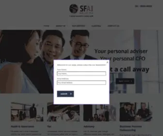 Sfai.com.my(Audit, Accounting and Tax Services Companies in Malaysia) Screenshot