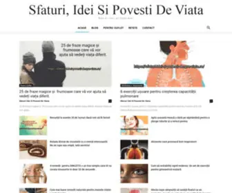 Sfaturi-Idei-SI-Povesti-Despre-Viata.ro Screenshot