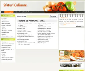 Sfaturiculinare.ro(Sfaturi Culinare) Screenshot