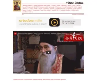 Sfaturiortodoxe.ro(SFATURI ORTODOXE) Screenshot