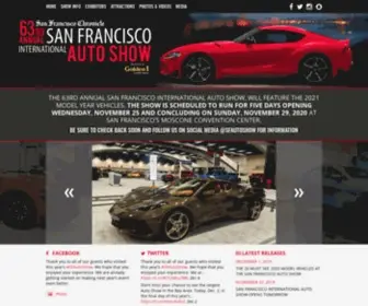 Sfautoshow.com(San Francisco Auto ShowSan Francisco Auto Show) Screenshot