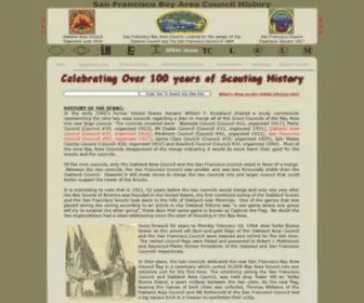 Sfbac-History.org(History of the San Francisco Bay Area Council (SFBAC)) Screenshot