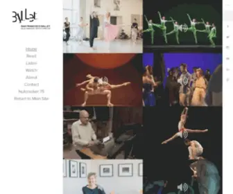 Sfballet.blog(Look behind the curtain at San Francisco Ballet and learn more about the dancers and upcoming ballets) Screenshot