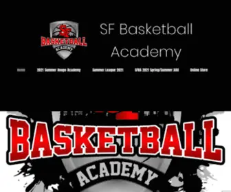 Sfbasketballacademy.com(Basketball Camp San Francisco) Screenshot