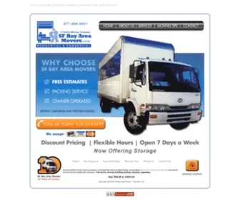 Sfbayareamovers.com(Bay area movers) Screenshot