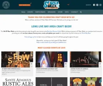 Sfbeerweek.org(SF Beer Week 2020) Screenshot