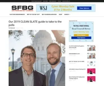 SFBG.com(San Francisco Bay Guardian) Screenshot