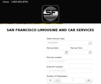 SFblackcar.com(Bay Area Limousine) Screenshot