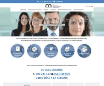 SFbsa.es(Serveis Funeraris de Barcelona) Screenshot