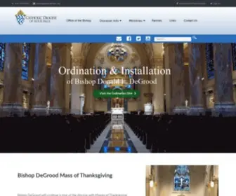 Sfcatholic.org(Catholic Diocese of Sioux Falls) Screenshot