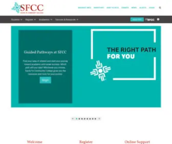 SFCC.edu(Santa Fe Community College) Screenshot