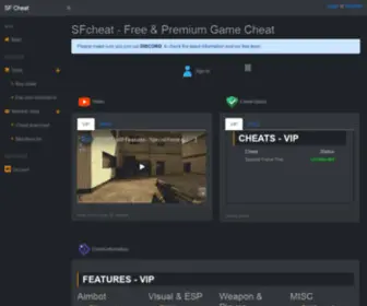 SFcheat.com(SfCheat) Screenshot