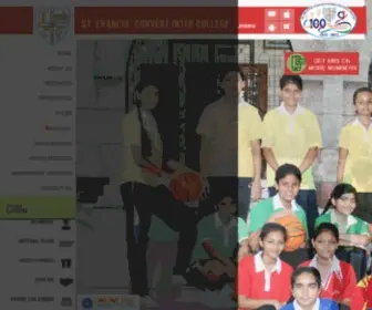 SFCJHS.org(ICSE Schools In Jhansi) Screenshot